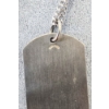 Image 2 : NEW 925 SILVER PENDANT W/ 22" STEEL CHAIN