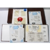 Image 1 : 2 NEW PARKER MULTO-RING PADDED COVER PHOTO ALBUMS W/ CASE