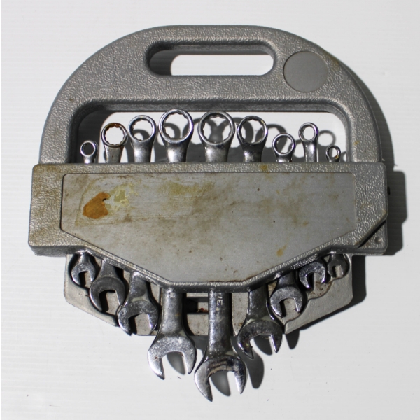 BRICO 9PC COMBINATION WRENCH SET 1/4" - 3/4"