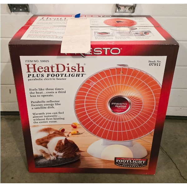 NEW HEAT DISH PLUS FOOTLIGHT