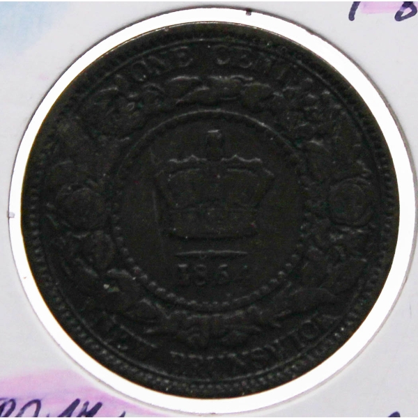 1864 NOVA SCOTIA VICTORIAN LARGE PENNY