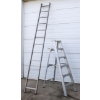 Image 1 : 6 FT STEP LADDER & 12 FT LADDER