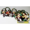 Image 1 : 11 NEW SANTA & SNOWMAN HOLIDAY CHRISTMAS DECORATIONS