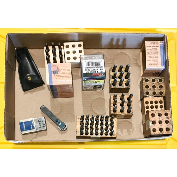ASST STEEL MARKING TOOL NUMBERS / LETTERS