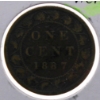 Image 1 : 1887 CANADA VICTORIAN LARGE PENNY