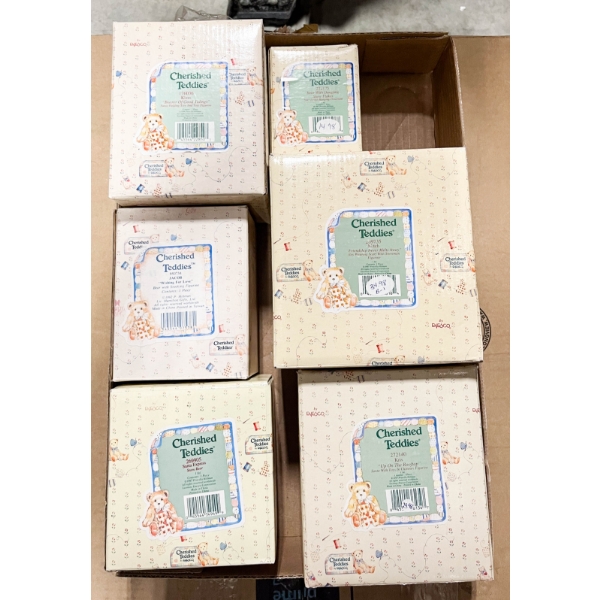 6 NEW CHERISHED TEDDIES FIGURINES 269905 ETC.