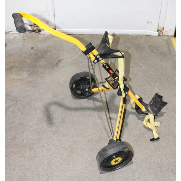 GOLF CART CADDY - YELLOW