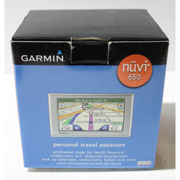 GARMIN 650 PERSONAL TRAVEL ASSISTANT - GPS 