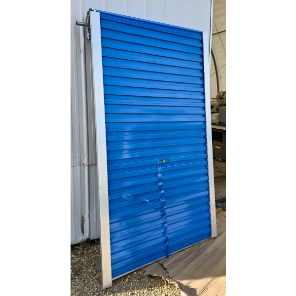 ROLLING STORAGE UNIT STYLE DOOR