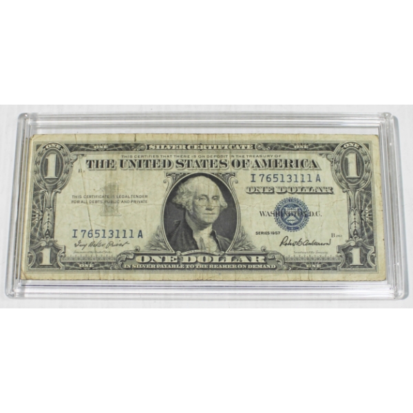 1957 USA ONE DOLLAR BANKNOTE