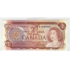Image 1 : 1974 MULTI COLORED CANADA $2 DOLLAR BANK NOTE