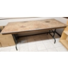 Image 1 : WOODEN FOLDING TABLE - 72"L X 30"W X 29"H