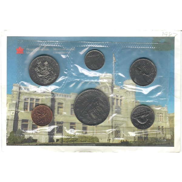 1984 CANADIAN MINT SEALED COIN SET