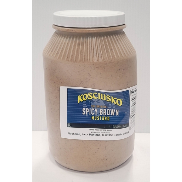 3.79L KOSCIUSKO SPICY BROWN MUSTARD