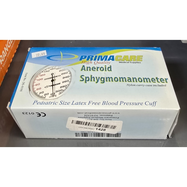 PEDIATRIC SIZE LATEX FREE BLOOD PRESSURE CUFF