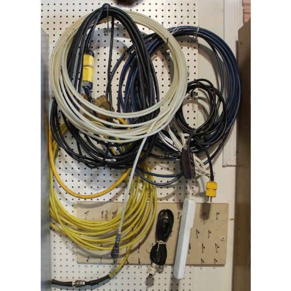 EXTENSION CORDS & AIR HOSE