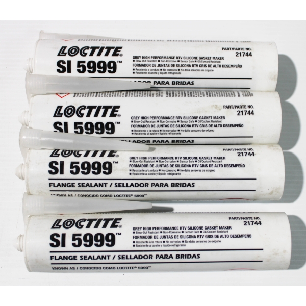 4 X 300ML LOCTITE SI 5999 RTV SILICONE FLANGE SEALANT