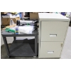 Image 1 : 2 DRAWER FILING CABINET - TOOL PARTS ETC.