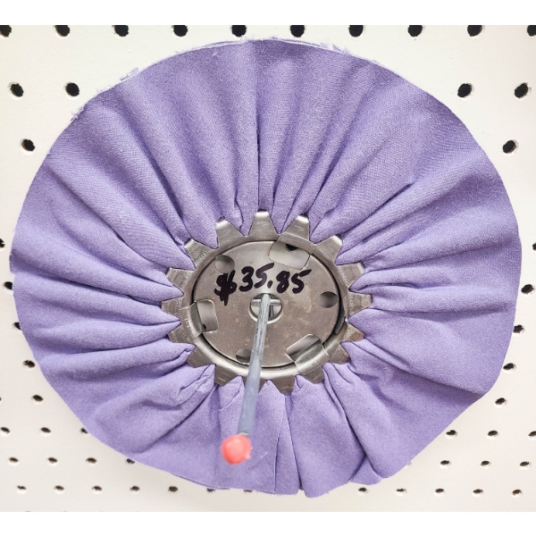 NEW 10" ALUMINUM POLISHING WHEEL (PURPLE)