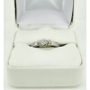 Image 1 : 14K WHITE GOLD RING W/ .15K DIAMOND