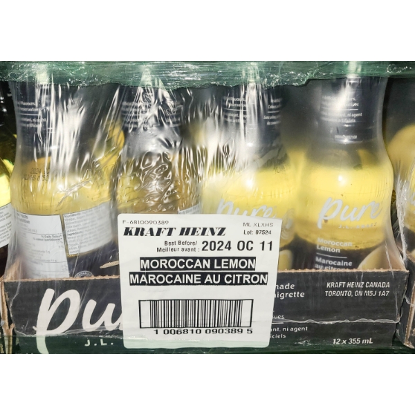 12 MOROCCAN LEMON KRAFT PURE MARINATE / DRESSING