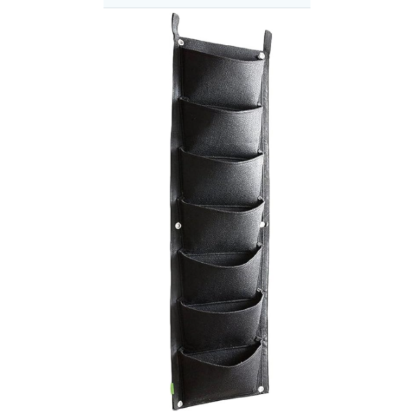 NEW 7 POCKET VERTICAL WALL GARDEN PLANTER 