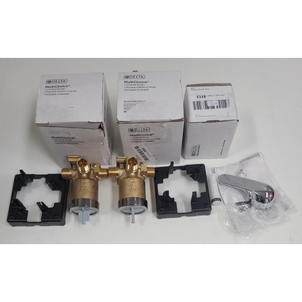 ASSORTED DELTA PLUMBING PARTS
