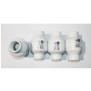 Image 1 : 4 NEW 1 1/4" SPEARS PVC SWING CHECK VALVES