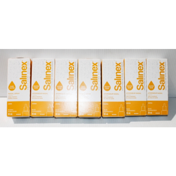 7 X 30ML SALINEX NASAL SPRAY - ADULTS