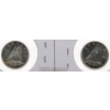 Image 2 : 1964 - '65 SEPERATE OBVOURS HEADS 10 CENTS