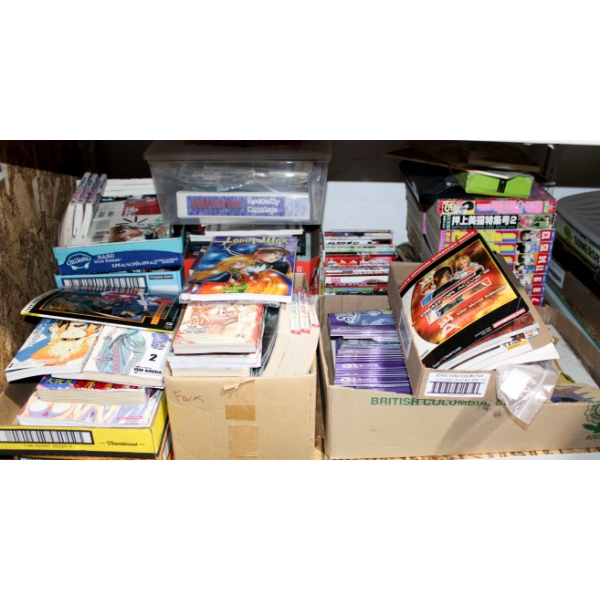 MANGA BOOKS / COMICS & MAGAZINE COLLECTION 