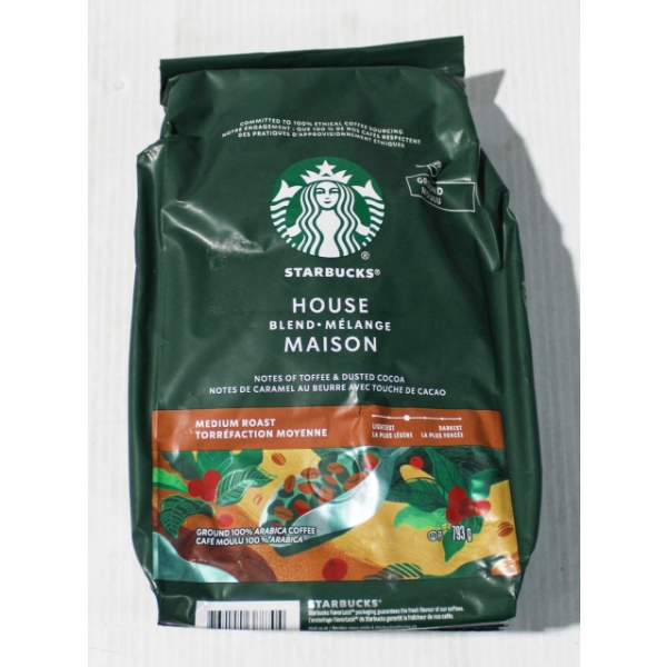 793G STARBUCKS HOUSE BLEND GROUND COFFEE