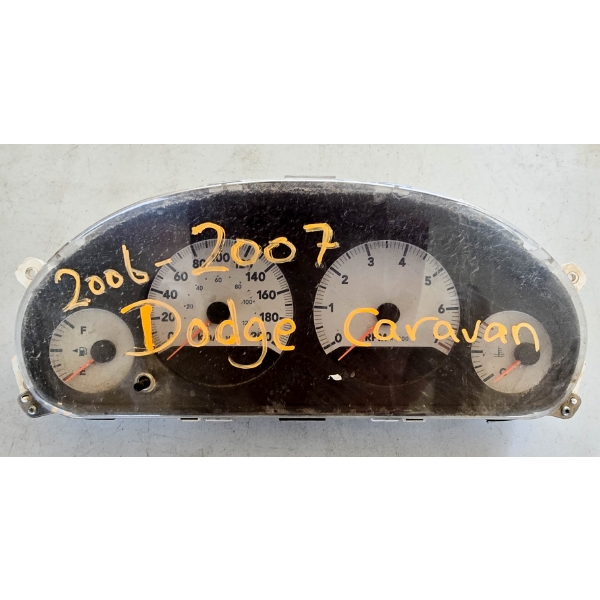SALVAGE DASHBOARD FOR 2006-2007 DODGE CARAVAN