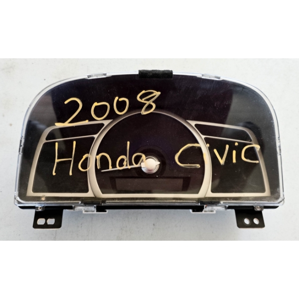 SALVAGE DASHBOARD FOR 2008 HONDA CIVIC