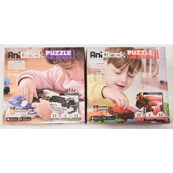 ANIBLOCK: PUZZLE CHALLENGER KIDS LEARNING TOY