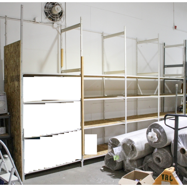 INDUSTRIAL METAL SHELVING / RACKING