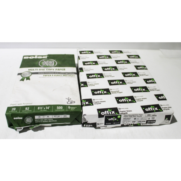 2 PKS MULTI USE PHOTOCOPY PAPER - SIZE 8.5" X 14" & 11" X 17"