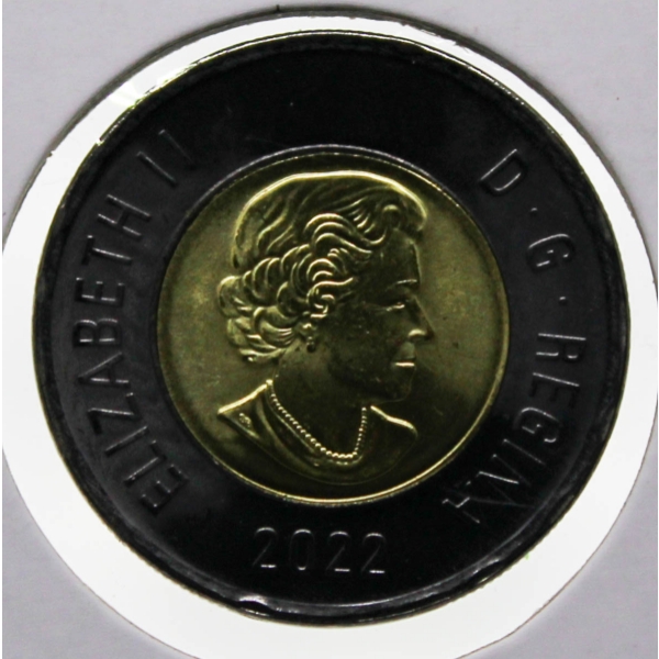 2022 MEMORY OF QUEEN ELIZABETH II $2 COIN