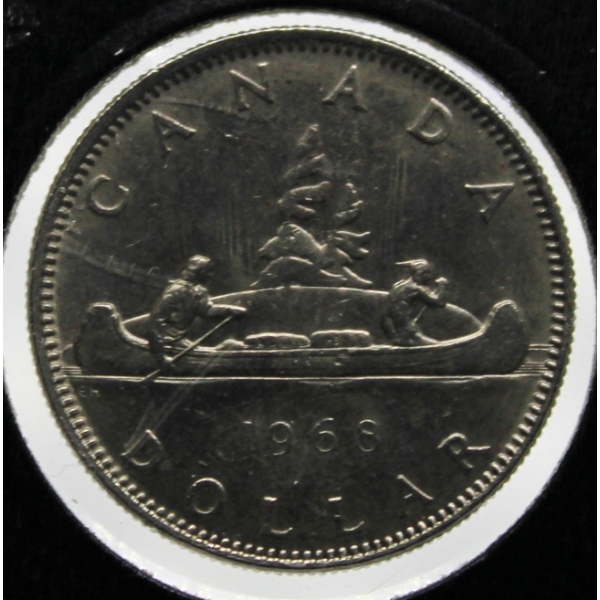 1968 CANADA VOYAGEUR DOLLAR