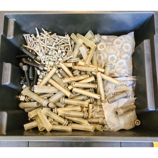 PARTS BIN ASST PINS BOLTS & NUTS