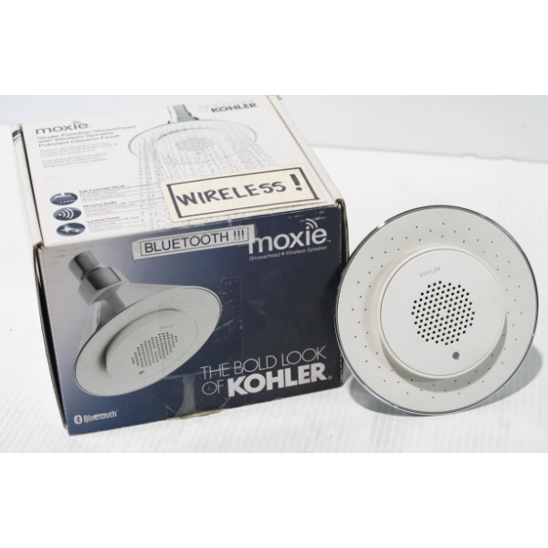 NEW KOHLER MOXIE SHOWER HEAD & WIRELESS SPEAKER