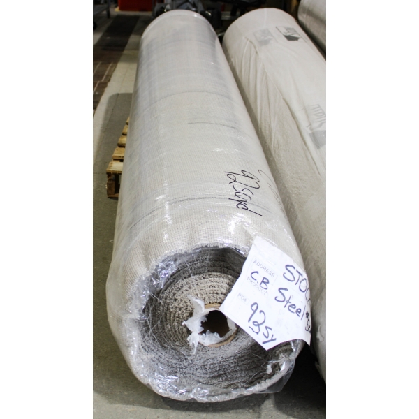 NEW SHAW CABANA BAY SOLID NET STEEL CARPET