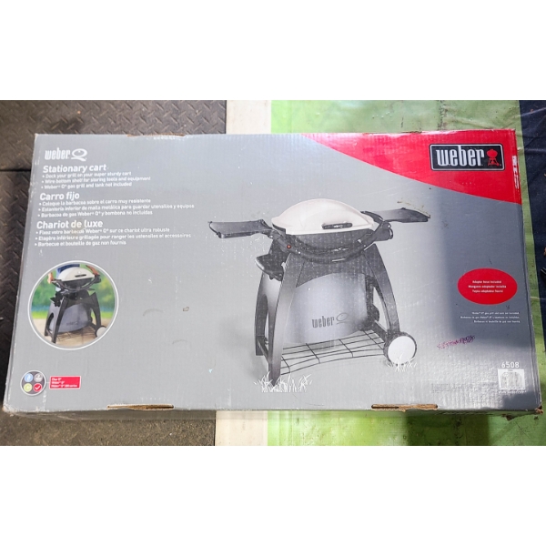 NEW WEBBER 6508 STATIONARY GRILL CART