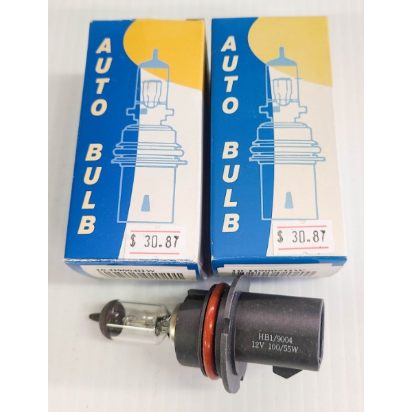 2 HEADLIGHT BULBS H9005HW