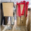 Image 1 : 2 X 5FT METAL RETAIL SIGN STANDS