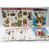 Image 1 : 42 NEW CHRISTMAS HOLIDAY WINDOW CLINGS SHEETS