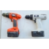 Image 1 : BLACK & DECKER & FIXIT CORDLESS DRILL W/ BATTERIES