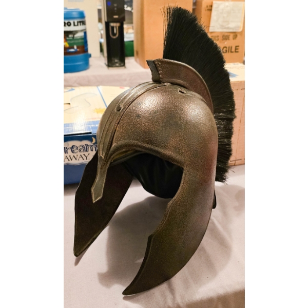METAL SPARTAN STYLE HELMIT