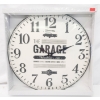 Image 1 : "THE GARAGE" SHOP WORK CLOCK  15.5" DIAMETER