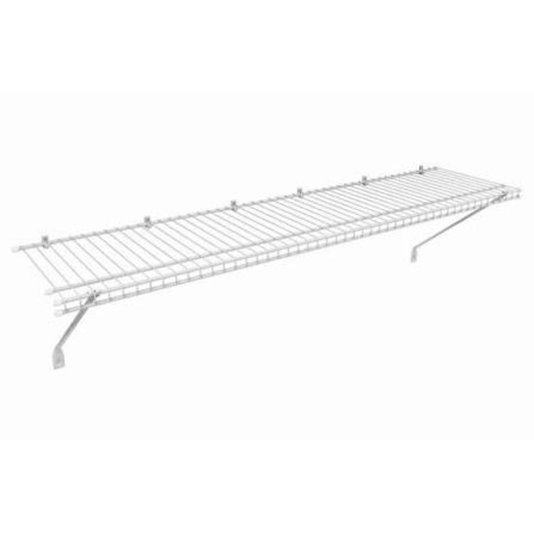 8 X 16" X 12FT CLOSETMAID WIRE METAL SHELVING W/ ACCESSORIES